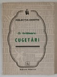 CUGETARI de GARABET IBRAILEANU , 1989