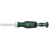 Șurubelniță cu clichet BOCH 1600A032V0, Set 12 piese
