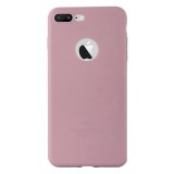 Cumpara ieftin Husa iPhone 8 GloMax Perfect Fit Rose Gold, TPU, Anti-soc, Anti-praf, Anti-zgarieturi