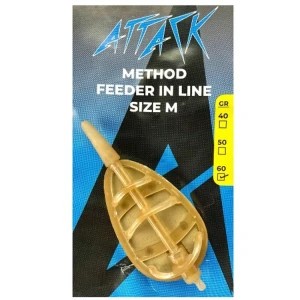 Method Feeder Attack Inline, Medium 60 G ,1buc/plic foto