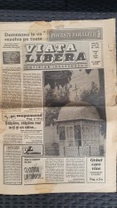 Ziarul Viata Libera Galati nr 1062, 18 iunie 1993, 12 pagini foto