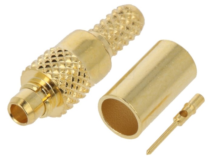 Conector MMCX tată drept 50&Omega;