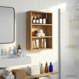 vidaXL Dulap de perete pentru baie Stejar Artizanal 40 x 16 x 62,5 cm 889374