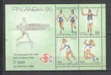 Finlanda.1994 Expozitia filatelica FINLANDIA:C.E. de atletism Helsinki-Bl. DF.159, Nestampilat