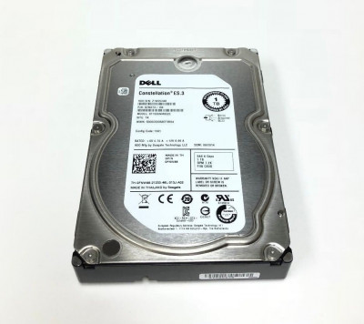 Hard disk server Dell 1TB 7.2K RPM SAS 3.5&amp;quot; 6GB FNW88 U738K NOU foto