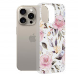 Cumpara ieftin Husa pentru iPhone 15 Pro Max, Techsuit Marble Series, Chloe White