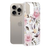 Husa iPhone 15 Pro Max Techsuit Marble, Chloe White