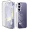 Husa 360 ALC Mobile, compatibila cu Samsung Galaxy S25 Plus, V2 Transparent fata+spate