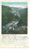 4647 - HERCULANE, Caras-Severin, Panorama, Litho - old postcard - used - 1901, Circulata, Printata