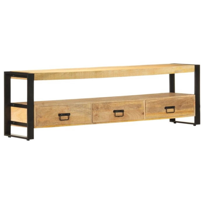vidaXL Comodă TV, 150x30x45 cm, lemn masiv de mango 247906