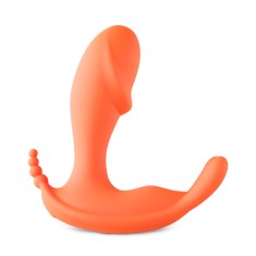 Vibrator Triple Stimulation Orange