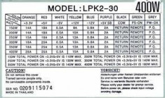 LG : POWERLINK LPK 2-30 SER NO : 0309002316 FOR CALCULATOR UNITATE LG foto