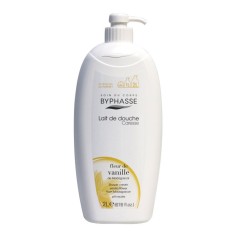 Gel de Dus, Byphasse, pH Neutru, Curata Delicat si Hidrateaza Pielea, cu Extract de Vanilie, 2000ml