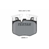 Textar set placute frana, frana disc