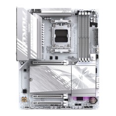 Placa de baza GIGABYTE B850 AORUS ELITE WIFI7 ICE, AM5, DDR5, Wi-Fi, BT, ATX, Alb &quot;B850 A ELITE WF7 ICE&quot;