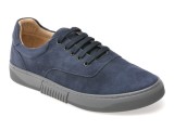 Pantofi sport BITE THE BULLET bleumarin, 8135L, din piele intoarsa