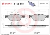 BREMBO P 50 063 PRIME LINE set placute frana,frana disc