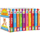 My Little Library of Bilingual Board Books - (Set of 10 English-Spanish Board Books)