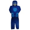 Costum Baieti Eroi in Pijama Pisoi Connor, Marimea L, 9 Ani, Ideallstore, Poliester, Albastru, PJ Masks