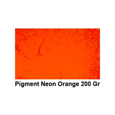 Pigment fluorescent Neon WG Orange, 100 gr. foto