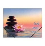 Cumpara ieftin Mapa PP inchidere cu elastic A4 design ZEN