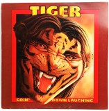 Tiger - Goin&#039; Down Laughing NM / VG+ vinil LP disc hard rock progresiv EMI UK 1976