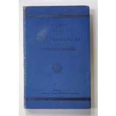CHRISTLICHE LEBENSPHILOSOPHIE FUR JUNGLINGE von ERNST SIEDEL , 1898 , CARACTERE GOTICE