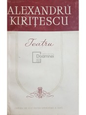 Alexandru Kiritescu - Teatru (Editia: 1956) foto