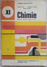 CHIMIE. MANUAL PENTRU CLASA A XI-A-SANDA FATU, CORNELIA COSTIN, ADINA TOESCU-261459