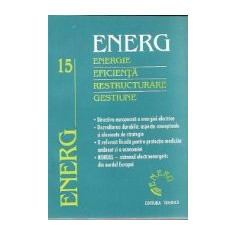 ENERG - Energie. Eficienta. Restructurare. Gestiune, Volumul al XV-lea