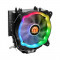 Cooler CPU Gaming Thermaltake UX200 ARGB, Multi Socket, 4x Heatpipe-uri, 120mm,