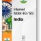 eSIM Internet India, valabil 30 zile, trafic Nelimitat