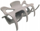 Clama par fluture jumbo, clema mare 9 cm, gri, material durabil, fixare excelenta profesionala