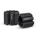 Greutati reglabile pentru incheietura mainii/glezna inSPORTline Brace, negru