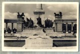 AD 618 C. P. VECHE -BUDAPEST, MILLENIUM DENKMAL -CIRCULATA 1934 LA BUCURESTI