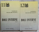 Boli Interne Vol. 1-2, Coordonator Dan Georgescu, Editura National, 1998, 1360 pagini, Coperta Cartonata