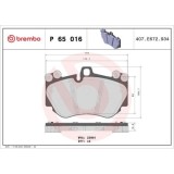 Placute frana Audi R8 (4s3 4sp) 07.15-, R8 Spyder (4s9 4sr) 05.16-; Porsche Cayenne (9pa) 09.02-12.10, Fata, BREMBO