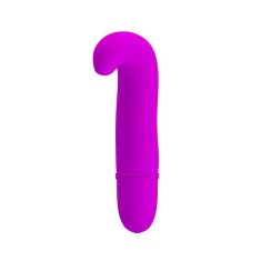 Mini Vibrator Dana 10 Moduri Vibratii Silicon Roz 10.5 cm