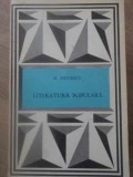 LITERATURA POPULARA-MIHAI EMINESCU