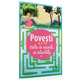 Povesti. Carte de colorat cu activitati