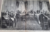 Gravura/litografie Conferinta de la Berlin, Razboiul de Independenta 1877-187