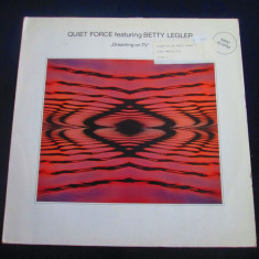 Quiet Force feat. Betty Legler - Dreaming On TV _ 12" maxi single, vinyl _ 1988