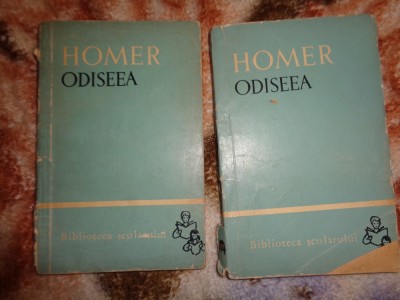 Homer - Odiseea / 2 volume , volumele nu se vand separat foto