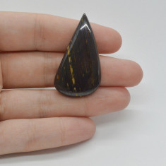 Cabochon iron tiger 41x23x5mm c50