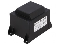Transformator &Icirc;ncapsulat 30VA 230VAC 24V 1,25A PCB IP00