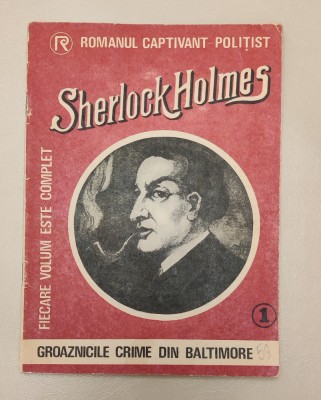 Colecția Sherlock Holmes - Groaznicele crime din Baltimore - Nr. 1 foto