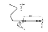 BOSCH 1 987 481 162 Furtun frana