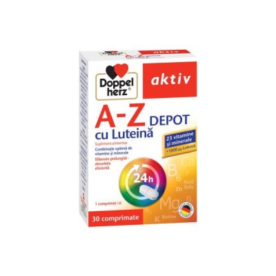 A-Z Depot cu Luteina 30 capsule Doppelherz foto