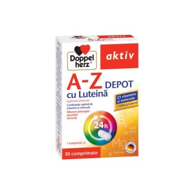 A-Z Depot cu Luteina 30 capsule Doppelherz foto