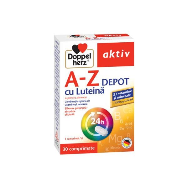 A-Z Depot cu Luteina 30 capsule Doppelherz